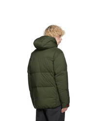 MONCLER GRENOBLE Green Down Planaval Jacket