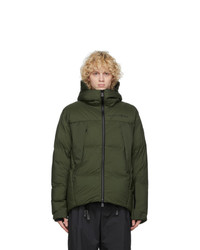 MONCLER GRENOBLE Green Down Planaval Jacket