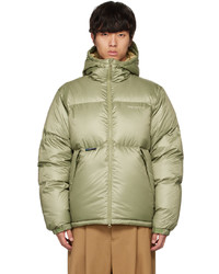 thisisneverthat Green Hooded Down Jacket
