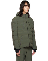 Aztech Mountain Green Nuke Suit Down Jacket