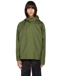 Post Archive Faction PAF Green Technical Center Jacket