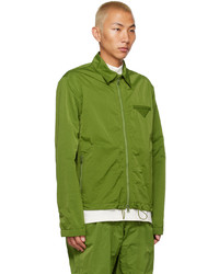 Bottega Veneta Green Zip Jacket