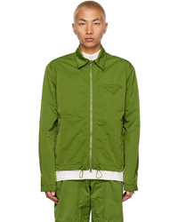 Bottega Veneta Green Zip Jacket