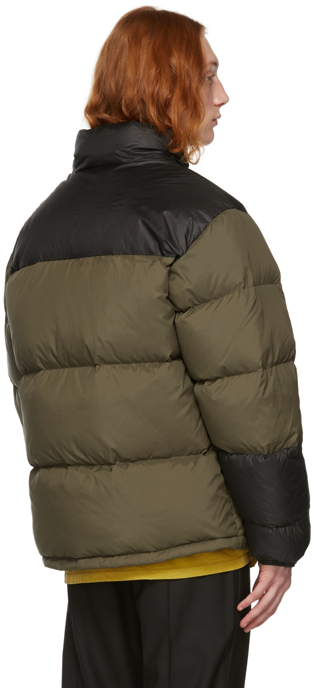 Axel Arigato Khaki Black Down Observer Puffer Jacket, $550 | SSENSE ...