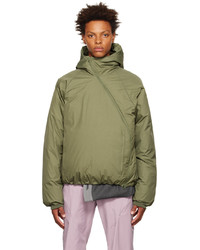 Post Archive Faction PAF Khaki Center Down Jacket