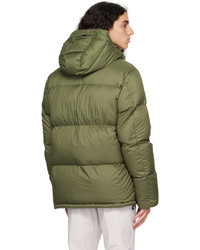 Snow Peak Khaki Quilted Down Jacket