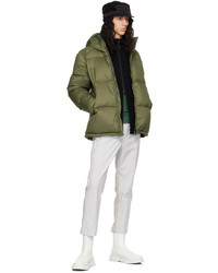 Snow Peak Khaki Quilted Down Jacket