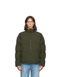The Very Warm Khaki Quilted Puffer Jacket