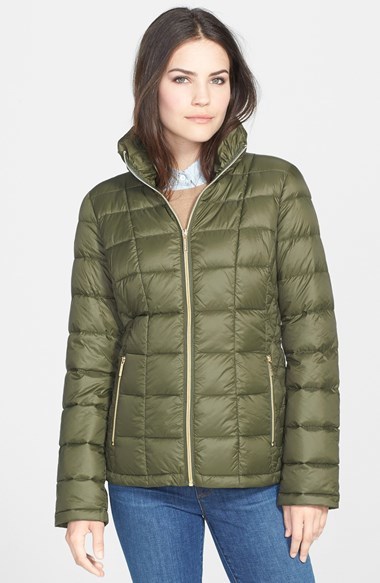 michael kors down jacket with hood