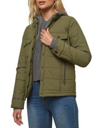 O'Neill Mikey Water Resistant Quilted Nylon Jacket