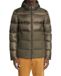 Herno Mixed Media Down Puffer Jacket