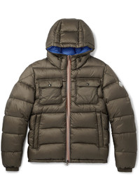 Moncler Morane Quilted Shell Hooded Down Jacket