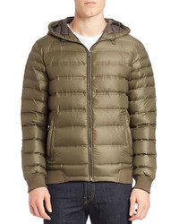 7 For All Mankind Packable Hooded Puffer Coat