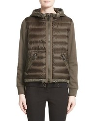 Moncler Quilted Front Hooded Jacket