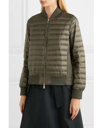 Moncler Quilted Shell Down Jacket