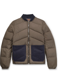 The Workers Club Reversible Quilted Shell Down Jacket