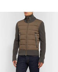 Tom Ford Shell Panelled Merino Wool Down Jacket
