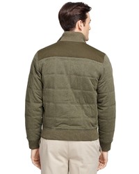 Brooks Brothers Quilted Bomber Jacket