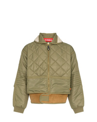 032c Cosmo Shearling Collar Quilted Bomber Jacket