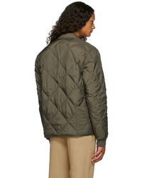 Kenzo Khaki Down Lightweight Jacket