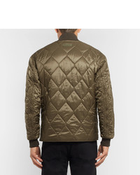 Burberry Quilted Shell Bomber Jacket