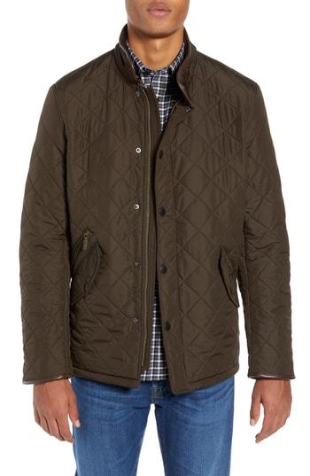 Barbour Powell Quilted Jacket Olive - MQU0281OL51