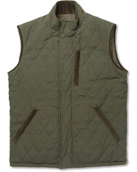 Loro Piana Storm System Reversible Quilted Cashmere Blend Gilet