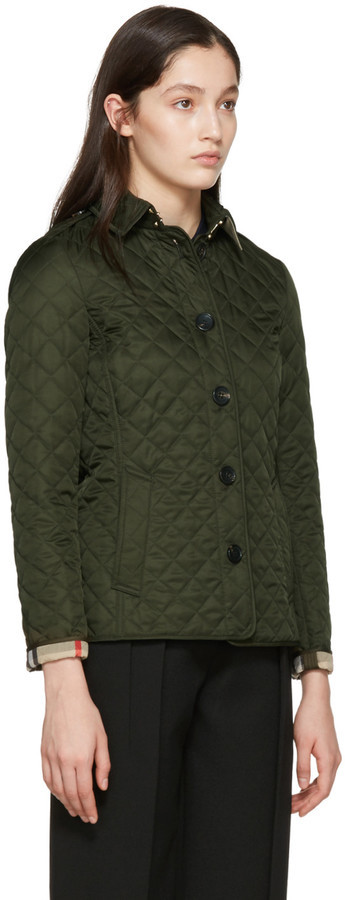 Burberry ashurst quilted jacket black best sale