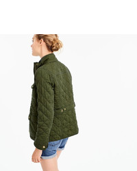 J.Crew Petite Quilted Downtown Field Jacket
