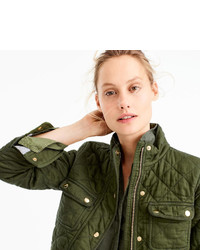 J.Crew Petite Quilted Downtown Field Jacket