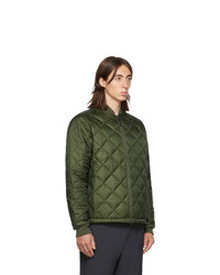 The Very Warm Khaki Light Quilted Bomber Jacket