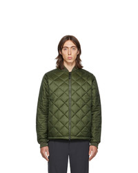 The Very Warm Khaki Light Quilted Bomber Jacket