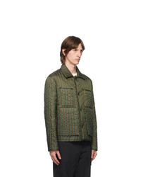 Craig Green Green Quilted Worker Jacket
