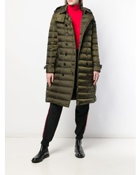 Burberry Quilted Double Breasted Coat