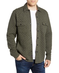 Faherty Belmar Quilted Shirt Jacket
