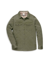 Faherty Bondi Reversible Organic Cotton Shirt Jacket