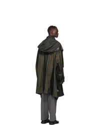 Ambush Khaki Oversized Poncho Coat