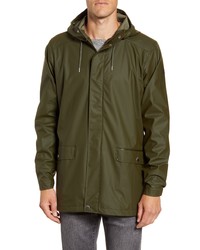 Helly Hansen Moss Waterproof Raincoat In Forest Night At Nordstrom