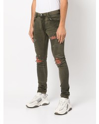 Amiri Bandana Skinny Jeans