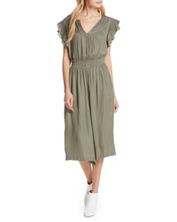 Dolan Carrie Pintucked Jumpsuit