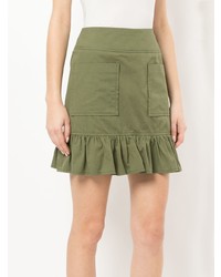 Matin High Waisted Mini Skirt