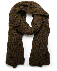 Forever 21 Marled Cable Knit Scarf