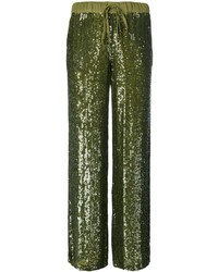 P.A.R.O.S.H. Sequin Palazzo Pants