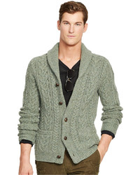 Polo Ralph Lauren Wool Cable Knit Cardigan