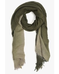Subtle Luxury Combo Scarf In Olive
