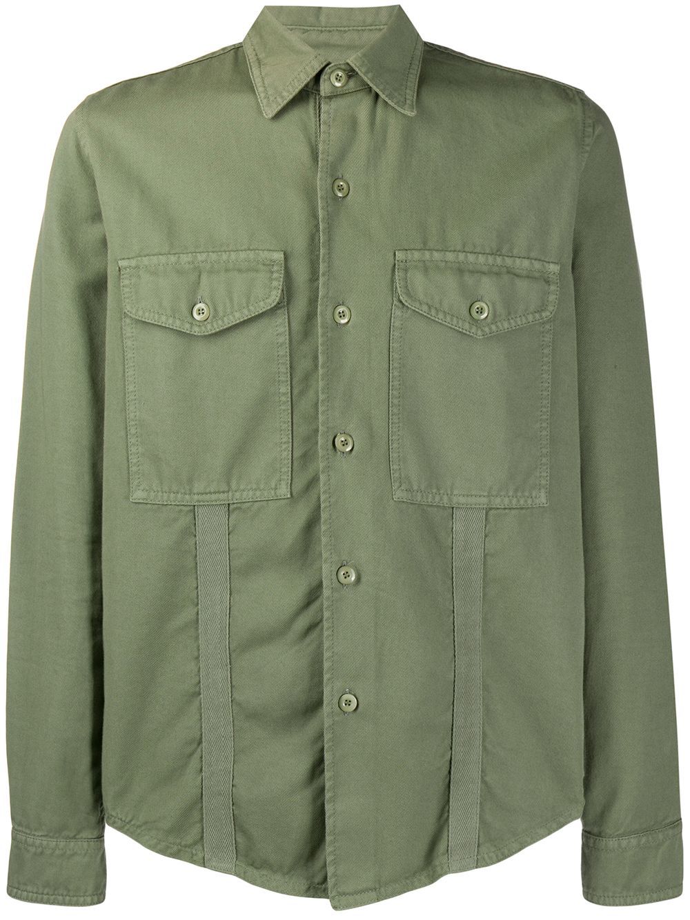 Ami Paris Chest Pockets Overshirt, $180 | farfetch.com | Lookastic