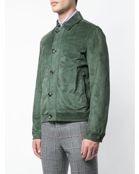 Isaia Fitted Trucker Jacket