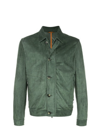 Isaia Fitted Trucker Jacket