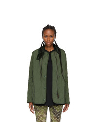 Burberry Green Cotswald Jacket