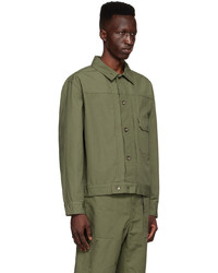 Engineered Garments Green Cotton Jacket